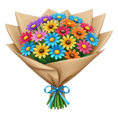 Bouquet Flower Wrap sticker