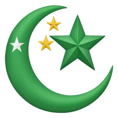 the Riffian flag with in the middle white and the green moon and star look the flag up sticker