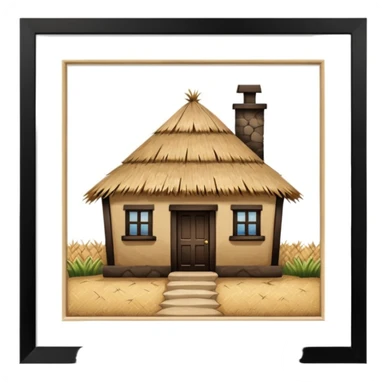 CASA DE PALHA sticker