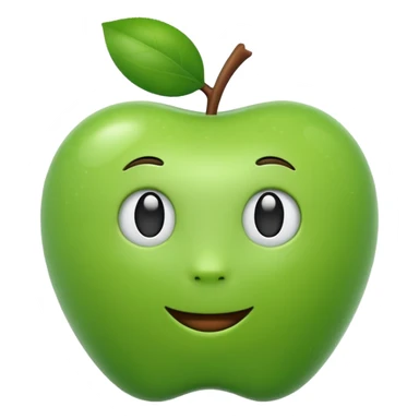 photo converted to 3D Apple style emoji sticker