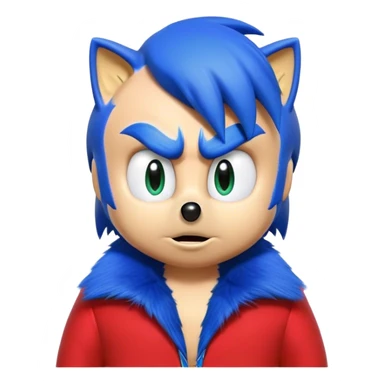 Donald trump as sonic sticker