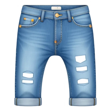 sky-blue jeans pant. sticker