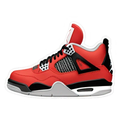 Jordan 4 sticker