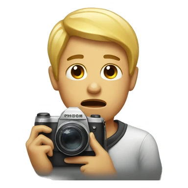 photgrapher crying sticker