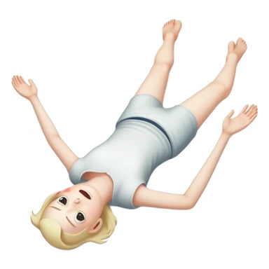 dead person on the floor  sticker