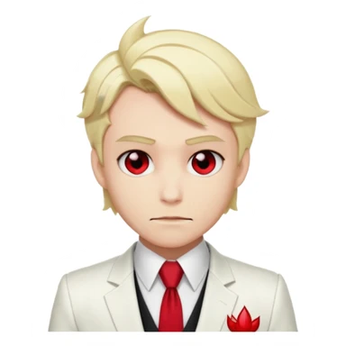 Lucifer Morningstar from Hazbin Hotel sticker