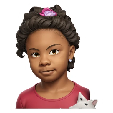 male portrait with earrings sticker