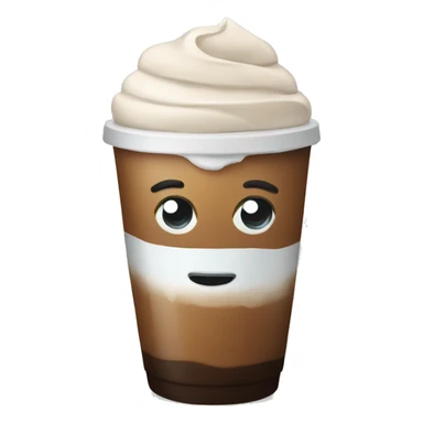 Cold coffee emoji sticker