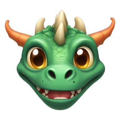 Dragon with love eyes a oy  sticker