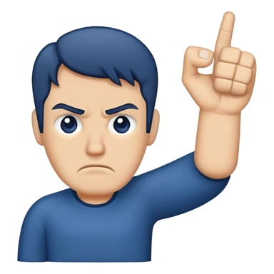 thumbs down disapprove sticker