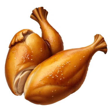 chicken leg sticker