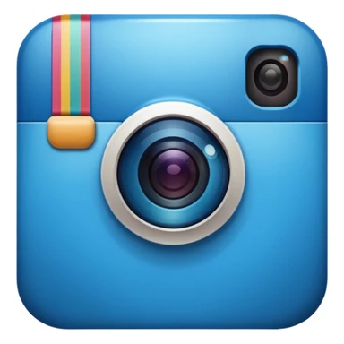 Blue tik instagram sticker