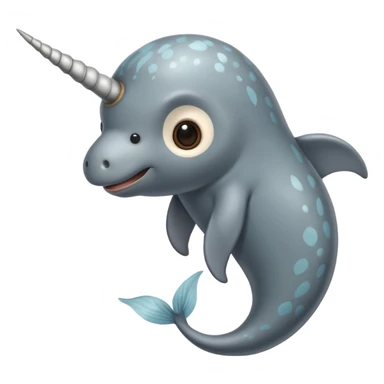 narwhal and monkey combined sticker