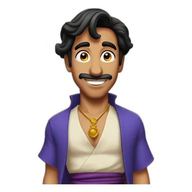 Genius aladdin sticker