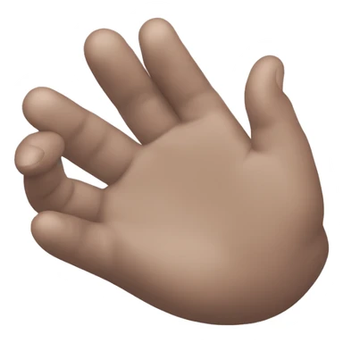 Berenjena en una mano  sticker