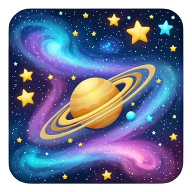 Constelación galaxia sticker