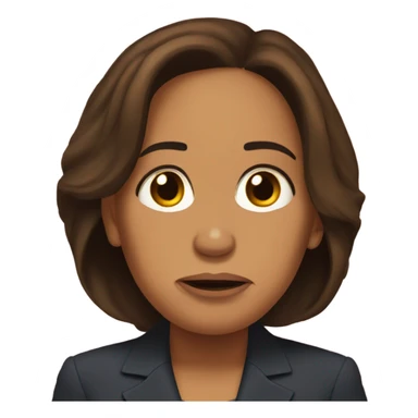 Kamala Harris sad sticker