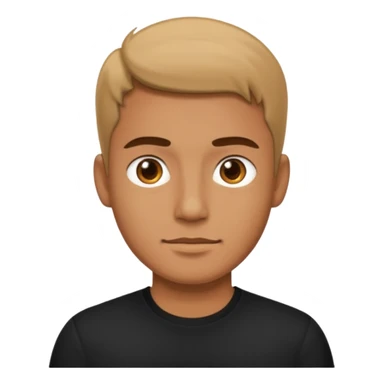 ⁶🤷🏾‍♂️⁷ change color of the shirt to black  sticker