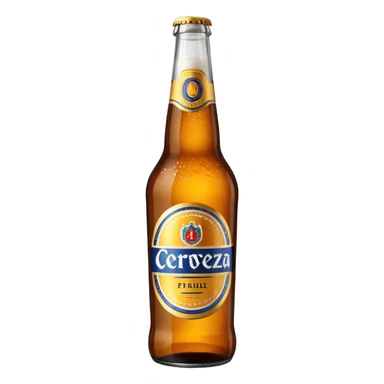cerveza pilsener botella sticker