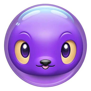 I want it to say ROO in purple font In a bubble quote sticker