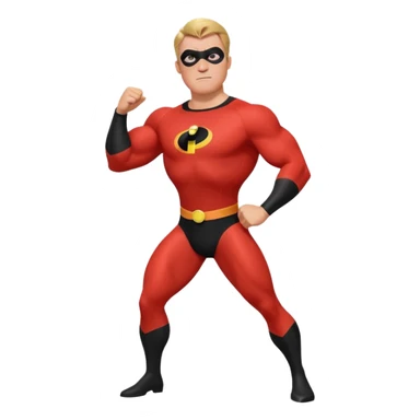 incredibles hero sticker