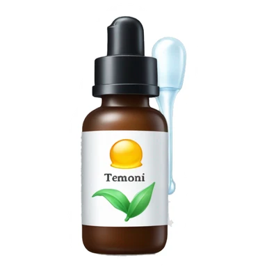 Ordinary serum with white bow sticker