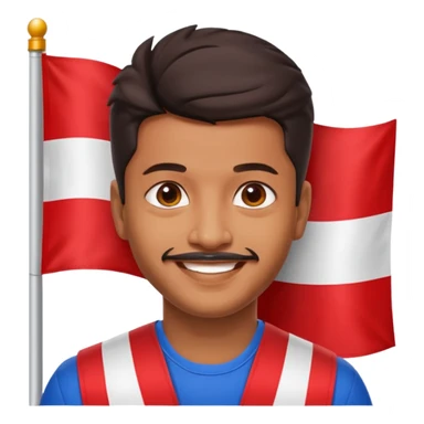 vijay thalapathy  le drapeau TVK sticker