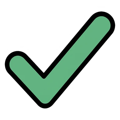 checkmark sticker