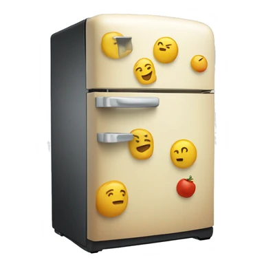 fridge, microsoft style, 3d sticker