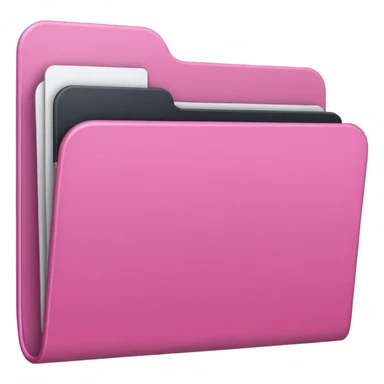 pink folder aesthetic icon sticker