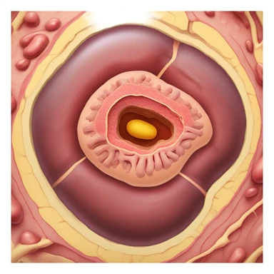 artery with fat sticker