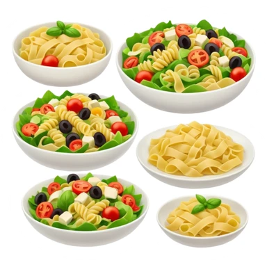 massas e saladas sticker