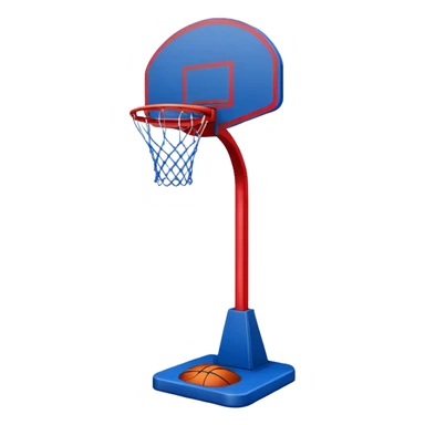 basketball stand (#00A3E0) and red (#F9423A) sticker