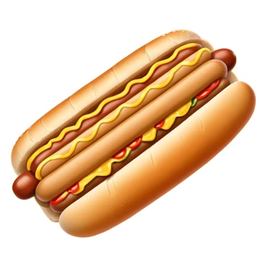 hot dog and french fries sticker