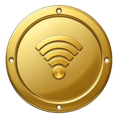 wifi coin  sticker