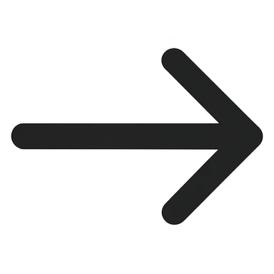 simple black arrow icon sticker