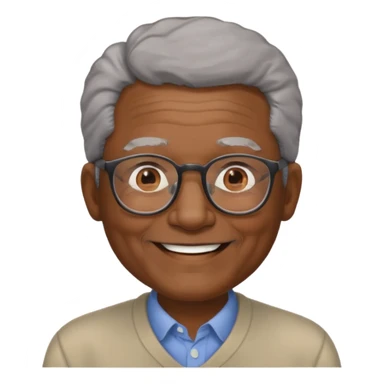 older black man sticker