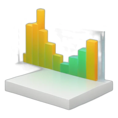 a graph of growing demand in business digitalization sticker