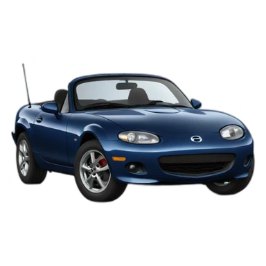 Mazda miata sticker
