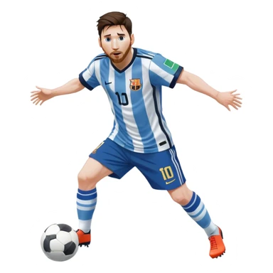 Messi sticker