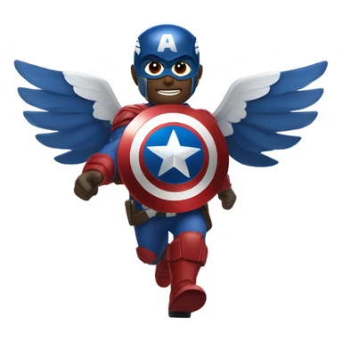 Sam Wilson Captain America sticker