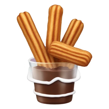 Chocolate con churros sticker