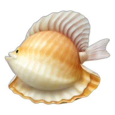 An Italian shell fish sticker