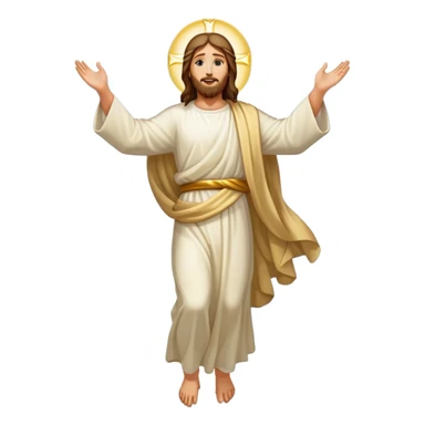 Jesus ascending into Heaven  sticker
