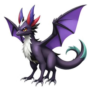 Shiny Dark Nargacuga-Silvally-Noivern-Hybrid (Full body) sticker