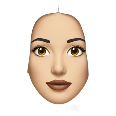 monica belucci hyperrealistic sticker