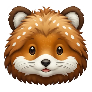 spoted animal sticker