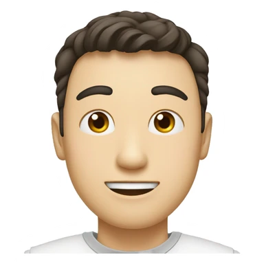 안경을 쓰고 있는 깔끔한 느낌의 동양인 남자 sticker