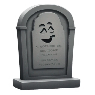tombstone sticker
