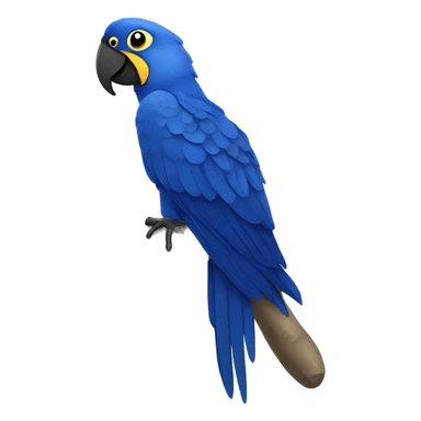 Hyacinth macaw sticker